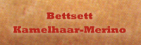 Bettset Kamelhaar-Merino