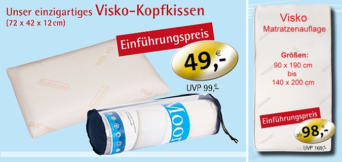 VISCO-Produkte